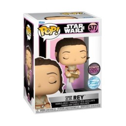 Figurine Pop! Star Wars Power of the Galaxy Rey Skywalker Edition Limitée Funko Pop Suisse