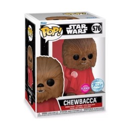 Figurine Pop! Floqué Star Wars Holiday Special 1978 Chewbacca Life Day Edition Limitée Funko Pop Suisse