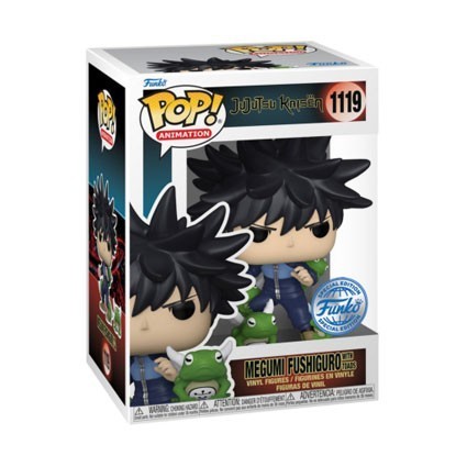 Figuren Pop! Jujutsu Kaisen Megumi with Toads Limitierte Auflage Funko Pop Schweiz