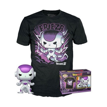 Figurine Pop! Métallique et T-Shirt Dragonball Z Frieza Edition Limitée Funko Pop Suisse