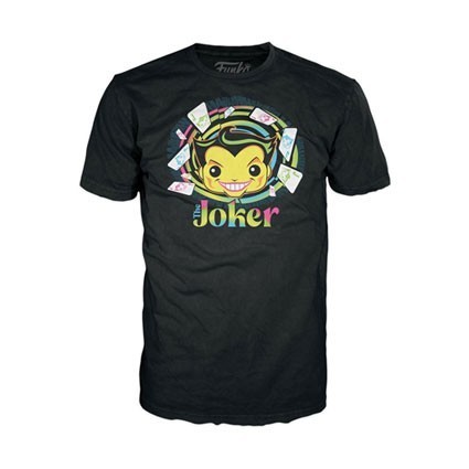 Figuren T-shirt Joker BlackLight Funko Pop Schweiz