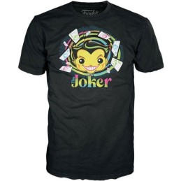 Figuren T-shirt Joker BlackLight Funko Pop Schweiz