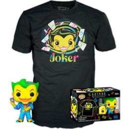 Figurine Pop! BlackLight et T-shirt Joker Edition Limitée Funko Pop Suisse