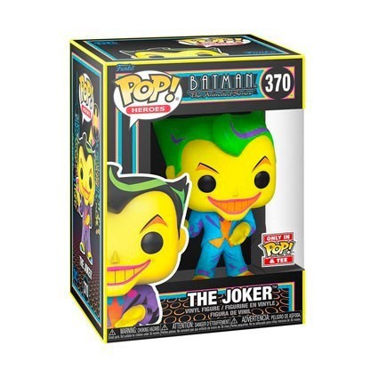 Figurine Pop! Blacklight DC Comics Joker Edition Limitée Funko Pop Suisse