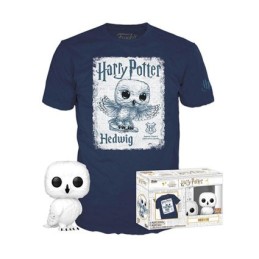 Figurine Pop! Métallique et T-Shirt Harry Potter Hedwig Edition Limitée Funko Pop Suisse