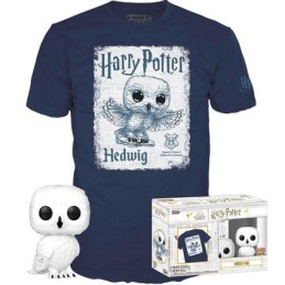 Figurine Pop! Métallique et T-Shirt Harry Potter Hedwig Edition Limitée Funko Pop Suisse