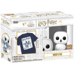 Figurine Pop! Métallique et T-Shirt Harry Potter Hedwig Edition Limitée Funko Pop Suisse