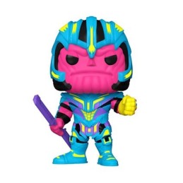 Figurine Pop! BlackLight et T-shirt Marvel Thanos Edition Limitée Funko Pop Suisse