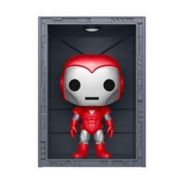 Figurine Pop! Deluxe Marvel Hall of Armor Iron Man Model 8 Silver Edition Limitée Funko Pop Suisse