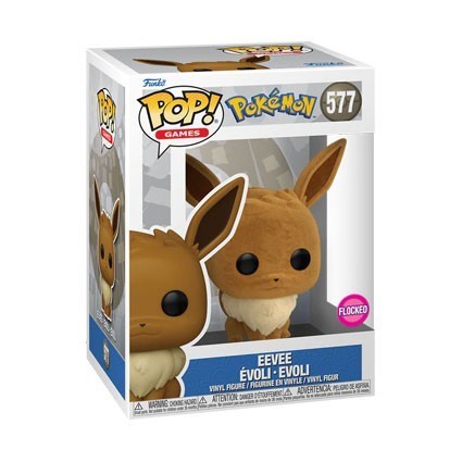 Figur Pop! Flocked Pokemon Eevee Limited Edition Funko Pop Switzerland