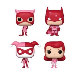 Figuren Pop! Pocket Dc Comics Valentines 4-Pack Limitierte Auflage Funko Pop Schweiz