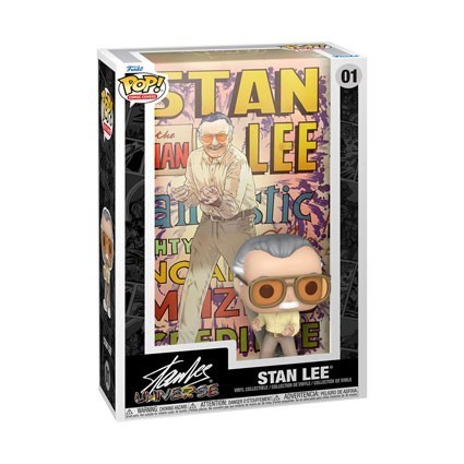 Figur DAMAGED BOX Pop! Comic Cover Stan Lee with Hard Acrylic Protector Limited Edition Funko Pop Switzerland