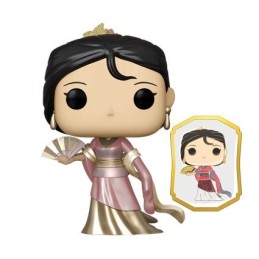 Figur Pop! Disney Mulan Ultimate Princess Gold with Pin Limited Edition Funko Pop Switzerland