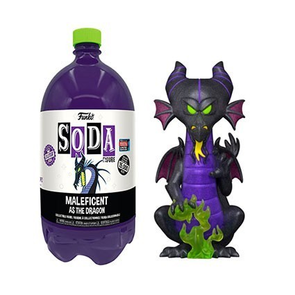 Figur Funko Vinyl Soda 20 cm - 3L NYCC 2022 Diamond Disney Maleficent as Dragon with Flame Chase Limited Edition Funko Pop Sw...