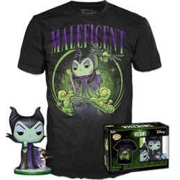 Figurine Pop! Diamond et T-shirt Disney Villains Maléfique Edition Limitée Funko Pop Suisse