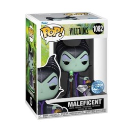 Figurine Pop! Diamond et T-shirt Disney Villains Maléfique Edition Limitée Funko Pop Suisse