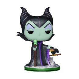 Figurine Pop! Diamond et T-shirt Disney Villains Maléfique Edition Limitée Funko Pop Suisse