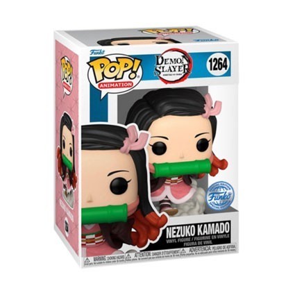 Figurine Pop! Demon Slayer Nezuko Kamado Running Edition Limitée Funko Pop Suisse