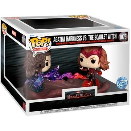 Figurine Pop! Movie Moments Marvel WandaVision Agatha Harkness contre The Scarlet Witch Edition Limitée Funko Pop Suisse