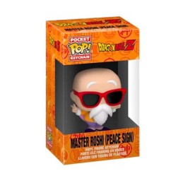 Figuren Pop! Pocket Dragon Ball Z Master Roshi Peace Sign Funko Pop Schweiz