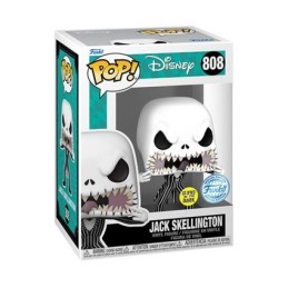 Figurine Pop! Phosphorescent et T-shirt L´Étrange Noël de Mr. Jack Jack Skellington Edition Limitée Funko Pop Suisse