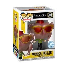 Figurine Pop! Métallique et T-shirt Friends Monica Geller Edition Limitée Funko Pop Suisse