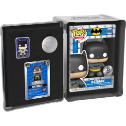 Figurine Pop! Batman 25. Anniversaire avec Pin et Pièce Boîte Alluminium Edition Limitée Funko Pop Suisse