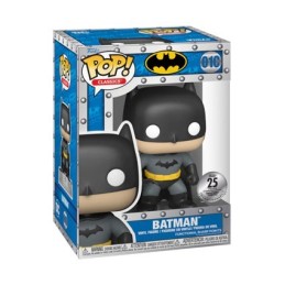 Figurine Pop! Batman 25. Anniversaire avec Pin et Pièce Boîte Alluminium Edition Limitée Funko Pop Suisse