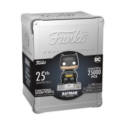 Figurine Pop! Batman 25. Anniversaire avec Pin et Pièce Boîte Alluminium Edition Limitée Funko Pop Suisse