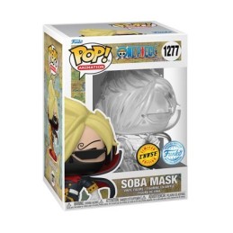 Figurine Pop! One Piece Soba Mask Raid Suit Sanji Chase Edition Limitée Funko Pop Suisse