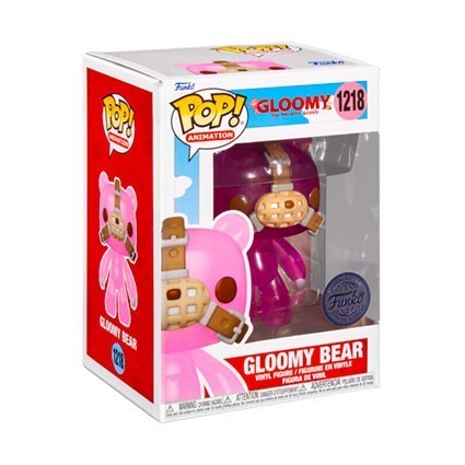 Figur Pop! Mori Chack Gloomy Bear Translucent Pink Limited Edition Funko Pop Switzerland