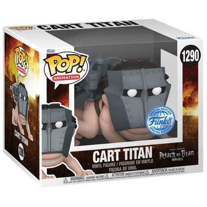 Figur Pop! 15 cm Attack on Titan Cart Titan Limited Edition Funko Pop Switzerland