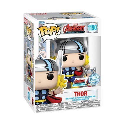 Figuren Pop! Avengers 60. Geburtstag Thor mit Pin Limitierte Auflage Funko Pop Schweiz