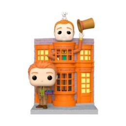 Figurine Pop! Deluxe Harry Potter Fred Weasley avec Weasleys Wizard Wheezes Diagon Alley Diorama Edition Limitée Funko Pop Su...