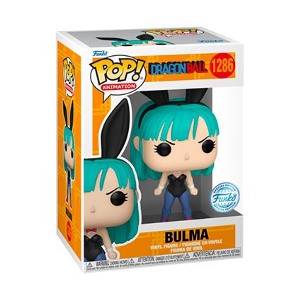 Figurine Pop! Dragon Ball Bulma en Costume de Lapin Edition Limitée Funko Pop Suisse