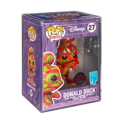 Figur Pop! Disney Artist Series Donald Duck Hard Acrylic Protector Limited Edition Funko Pop Switzerland