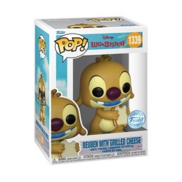 Figurine Pop! Disney Lilo et Stitch Reuben with Grilled Cheese Limitée Funko Pop Suisse