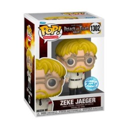 Figuren Pop! Attack on Titans Zeke Jaeger Limitierte Auflage Funko Pop Schweiz