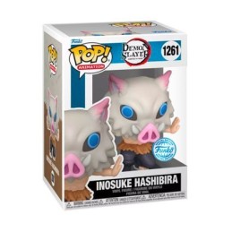 Figurine Pop! Demon Slayer Inosuke Hashibira Beast Breathing 7ème Form Edition Limitée Funko Pop Suisse