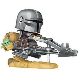 Figuren Pop! Star Wars The Mandalorian auf Speeder mit Grogu Limitierte Auflage Funko Pop Schweiz