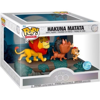 Figurine Pop! Movie Moment Disney le Roi Lyon 1994 Hakuna Matata Edition Limitée Funko Pop Suisse