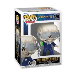 Figurine Pop! Rocks Megadeth Vic Rattlehead Funko Pop Suisse