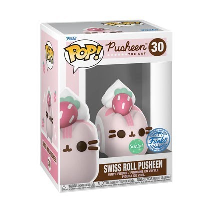 Figur Pop! Scented Pusheen The Cat Swiss Roll Pusheen Limited Edition Funko Pop Switzerland