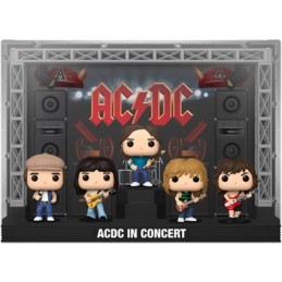 Figurine BOÎTE ENDOMMAGÉE Pop! Deluxe Moment in Concert AC/DC 5-Pack Edition Limitée Funko Pop Suisse