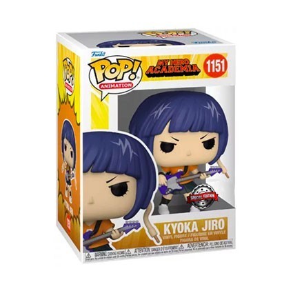 Figurine Pop! My Hero Academia Jiro avec Guitare Edition Limitée Funko Pop Suisse