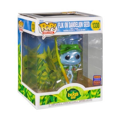 Figur Pop! WC 2023 Deluxe A Bug's Life Flik On Dandelion Seed Limited Edition Funko Pop Switzerland