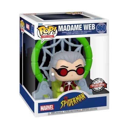 Figurine Pop! Marvel Spider-Man The Animated Series Madame Web Edition Limitée Funko Pop Suisse