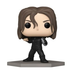 Figurine Pop! Captain America 3 Civil War Bucky Barnes Build-A-Scene Edition Limitée Funko Pop Suisse