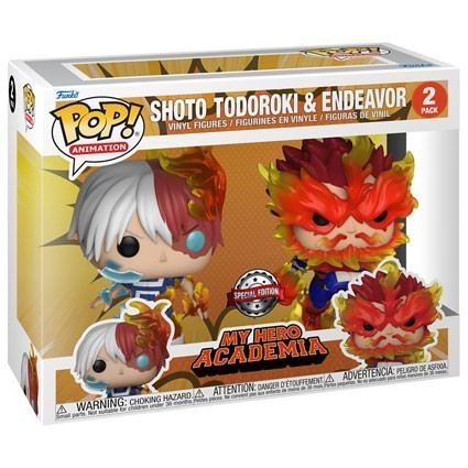 Figurine Pop! My Hero Academia Endeavor et Todoroki 2-Pack Edition Limitée Funko Pop Suisse