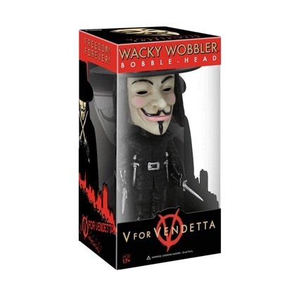 Figur Funko V for Vendetta Wacky Wobbler Bobble Head (Vaulted) Funko Pop Switzerland